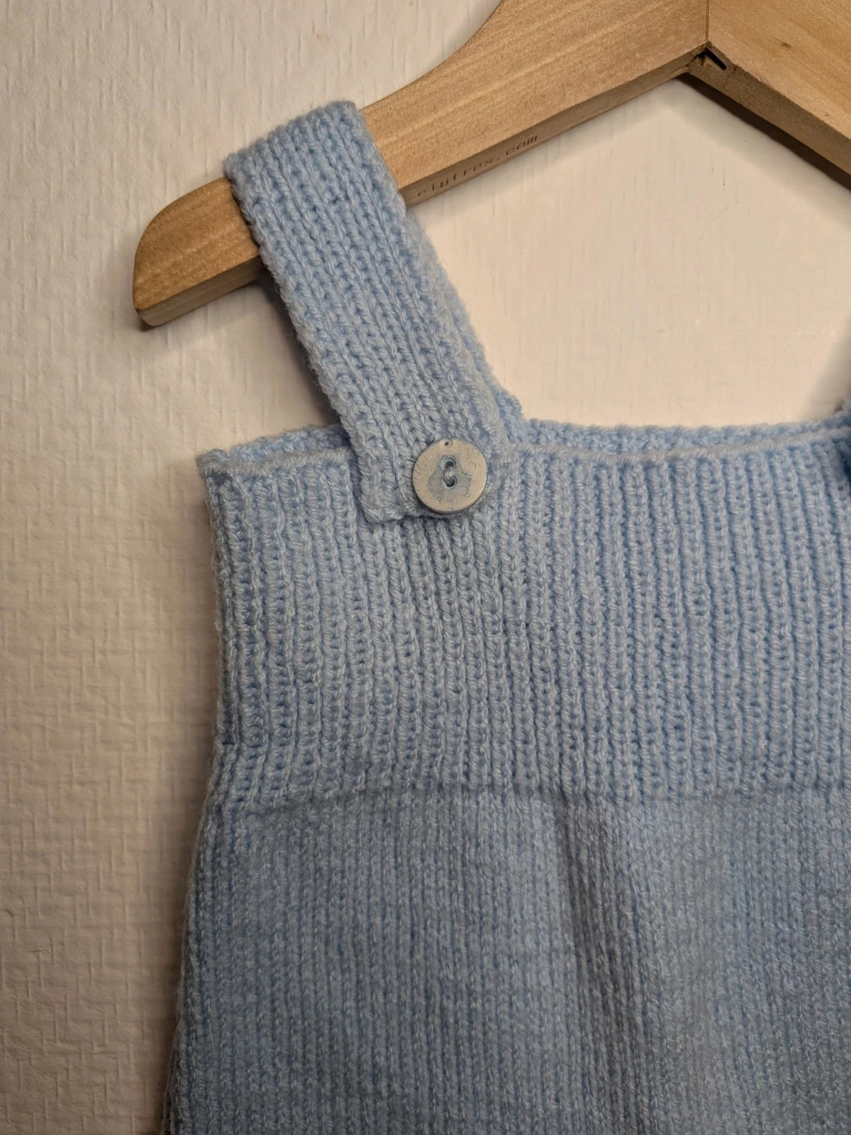Home-knitted overalls – photo 3